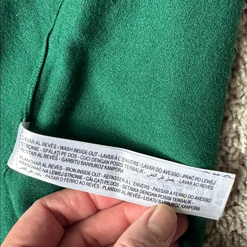 Zara green turtleneck short sleeve - Picture 5 of 6
